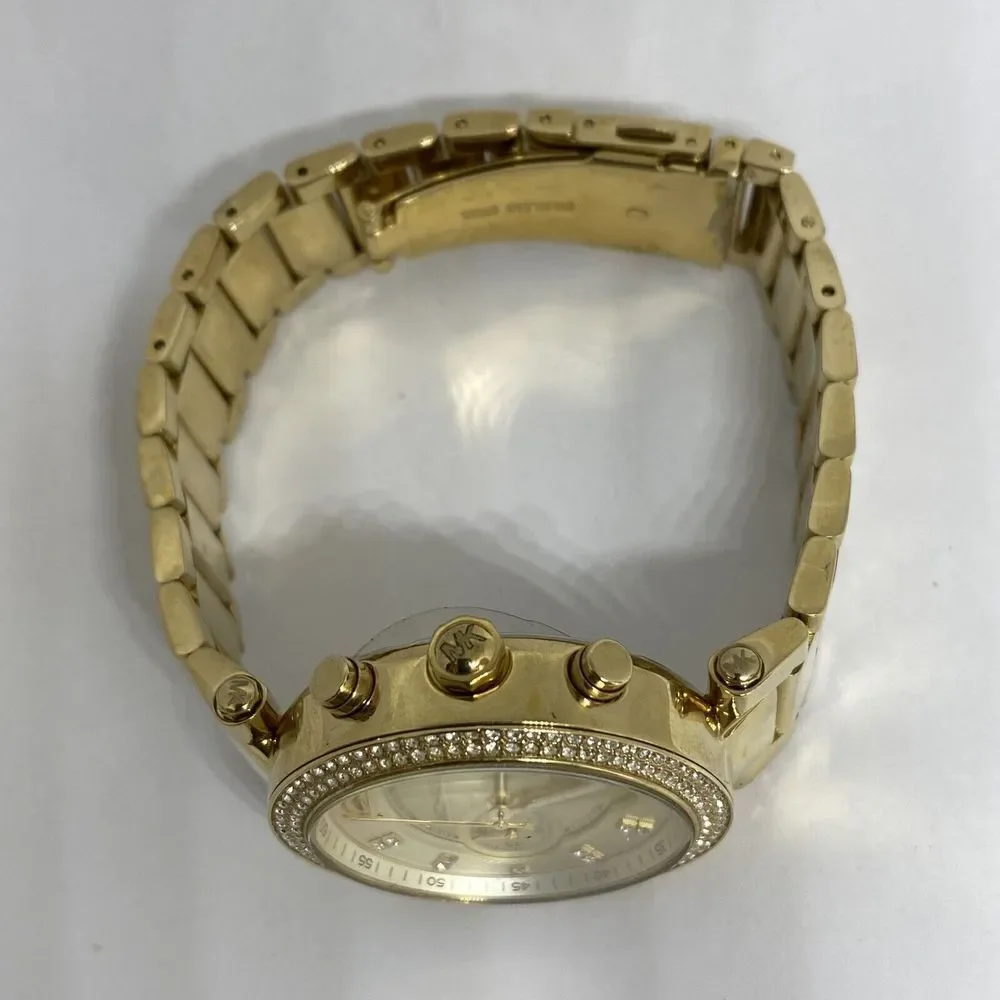 Michael Kors Parker MK5354 Womens Stainless Steel Analog Dial Quartz Watch NO105 - Picture 8 of 12